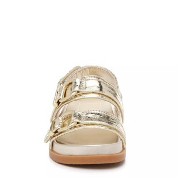 Dolce Vita Gold Sandals for Women - Picture 2 of 6
